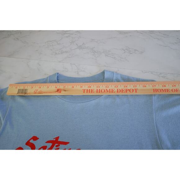 Vtg 90s Jerzees USA Western Graphic Tee M Cowboy Logo Uniform Shirt Rodeo Retro - Picture 12 of 14